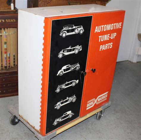 vintage metal auto parts box|Vintage Metal Parts Cabinet for sale .